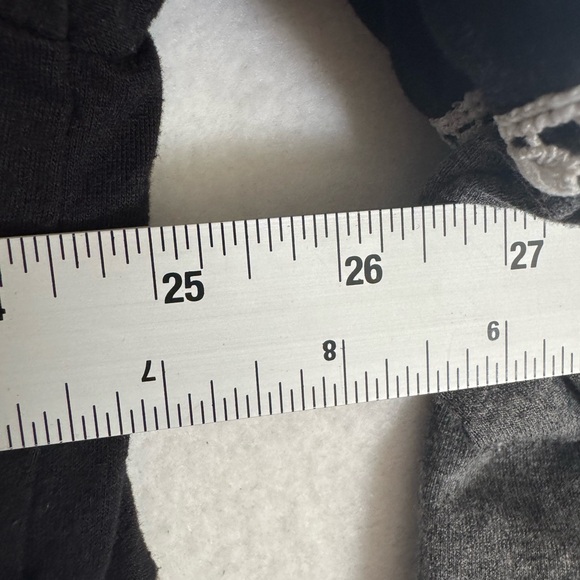 Shein Curve Colorblock Tiered Ruffle Tunic Top Black/Grey 3XL‎ - Picture 4 of 5